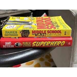 James Patterson Middle School Worst Years + Public School Superhero Lot